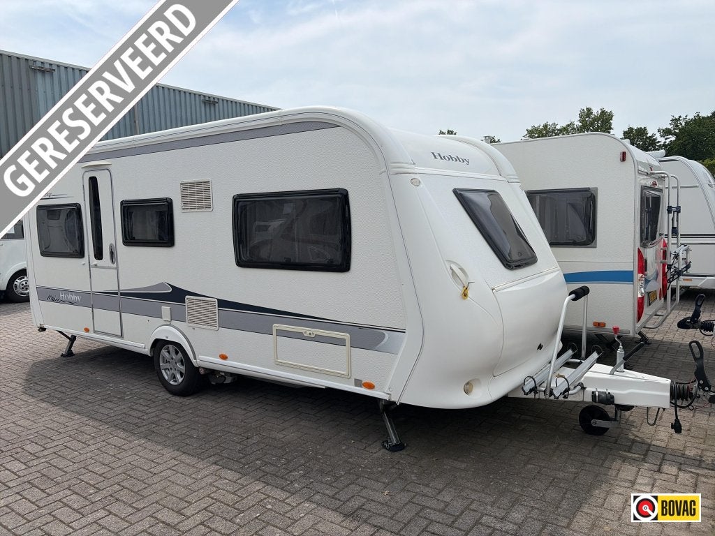 Hobby Prestige 495 UL Mover/Voortent/Luifel, Rondzit, Hobby, Bedrijf, Schokbreker