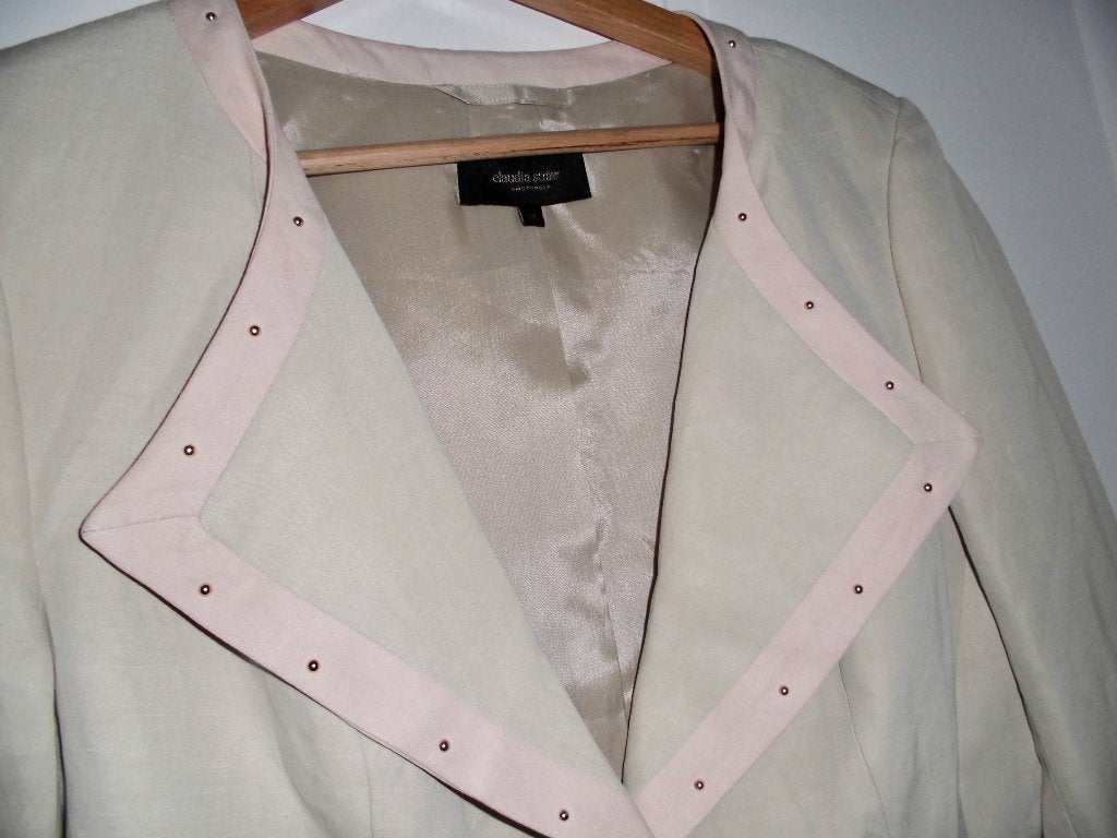 Claudia Strater jasje / blazer maat 36 zijde linnen, Kleding | Dames, Ophalen of Verzenden, Zo goed als nieuw, Maat 36 (S), Claudia Sträter