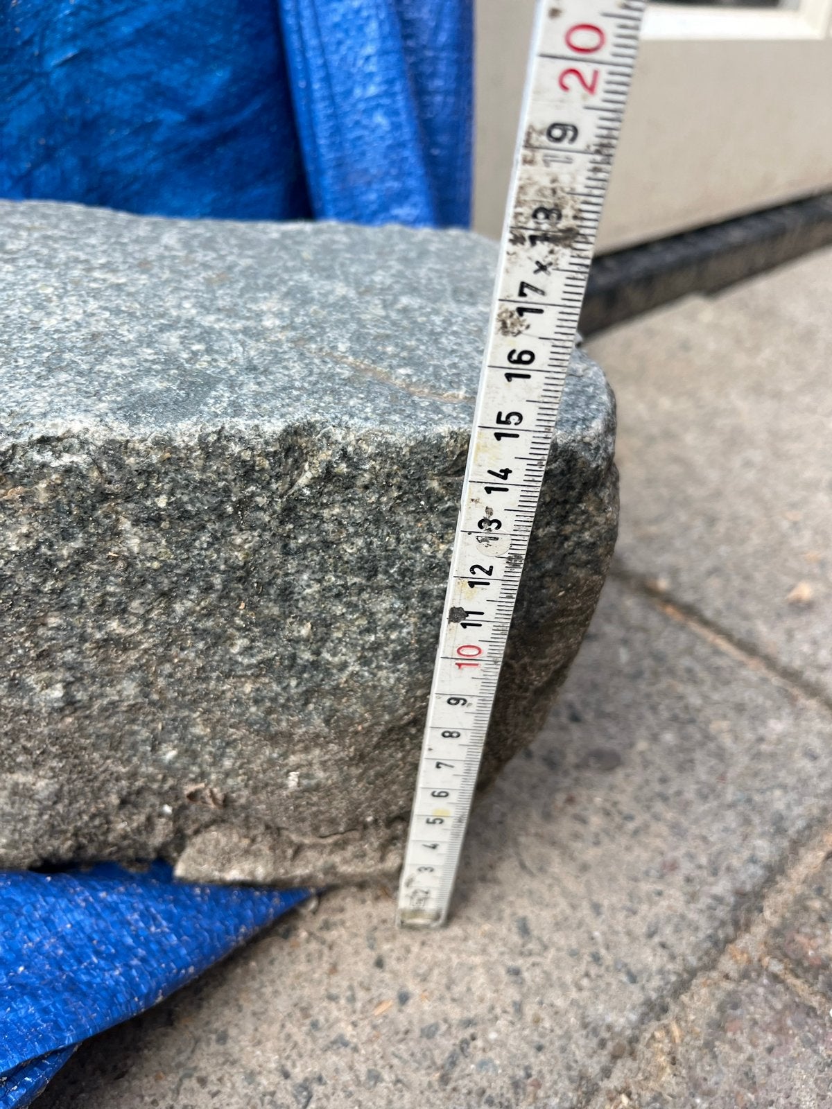 Partij van 44 stenen - Ideaal voor tuin of bestrating, Ophalen, Gebruikt, Graniet, Kei