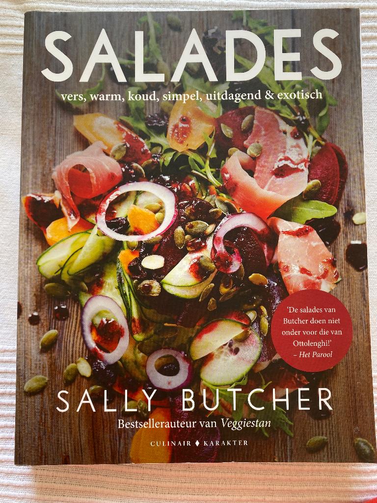 Kookboek Salades Sally Butcher rookvrij huis zgan, Sally Butcher, Hoofdgerechten, Ophalen of Verzenden, Zo goed als nieuw