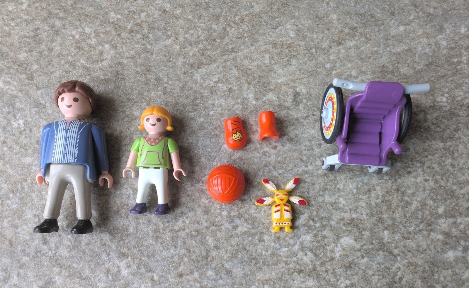 Playmobil 6663 Kind in rolstoel COMPLEET, Ophalen of Verzenden, Zo goed als nieuw