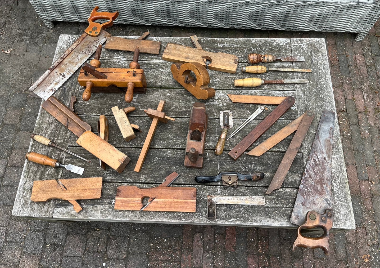 Antiek gereedschap, Antiek en Kunst, Antiek | Gereedschap en Instrumenten, Ophalen of Verzenden