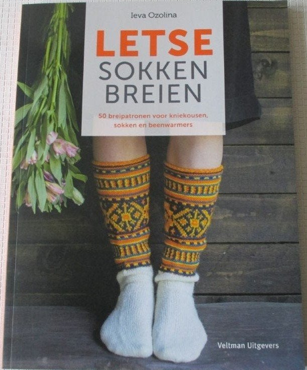 Breiboek,Breien,Letse sokken breien, Ieva Ozolina, Verzenden, Nieuw, Breien of Haken, Patroon of Boek