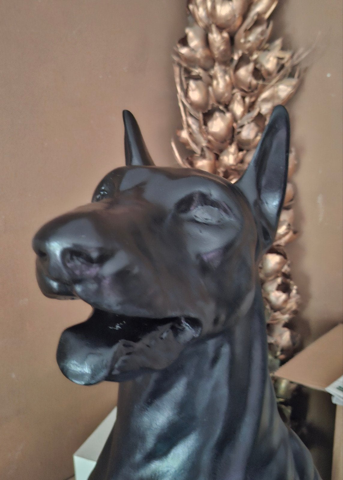 dobermann beeld, Ophalen, Nieuw, Dier