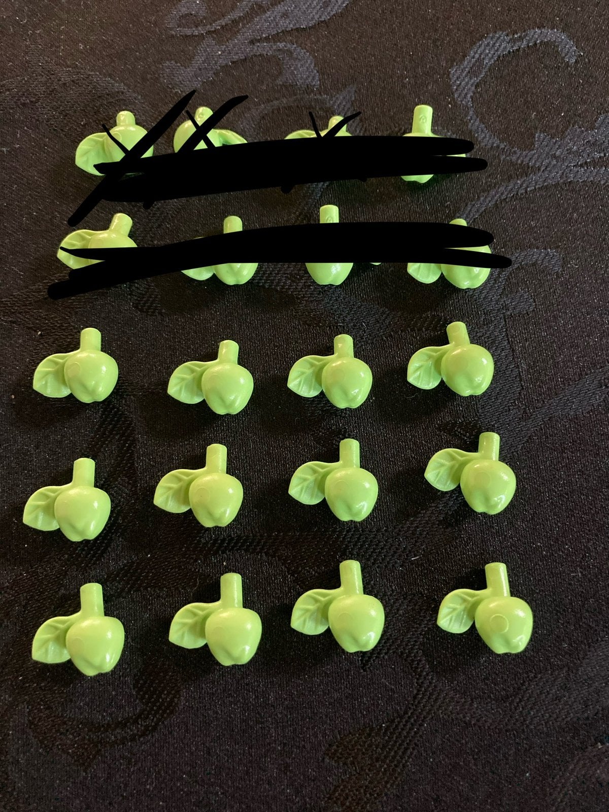 Playmobil groene appels., Ophalen of Verzenden, Zo goed als nieuw