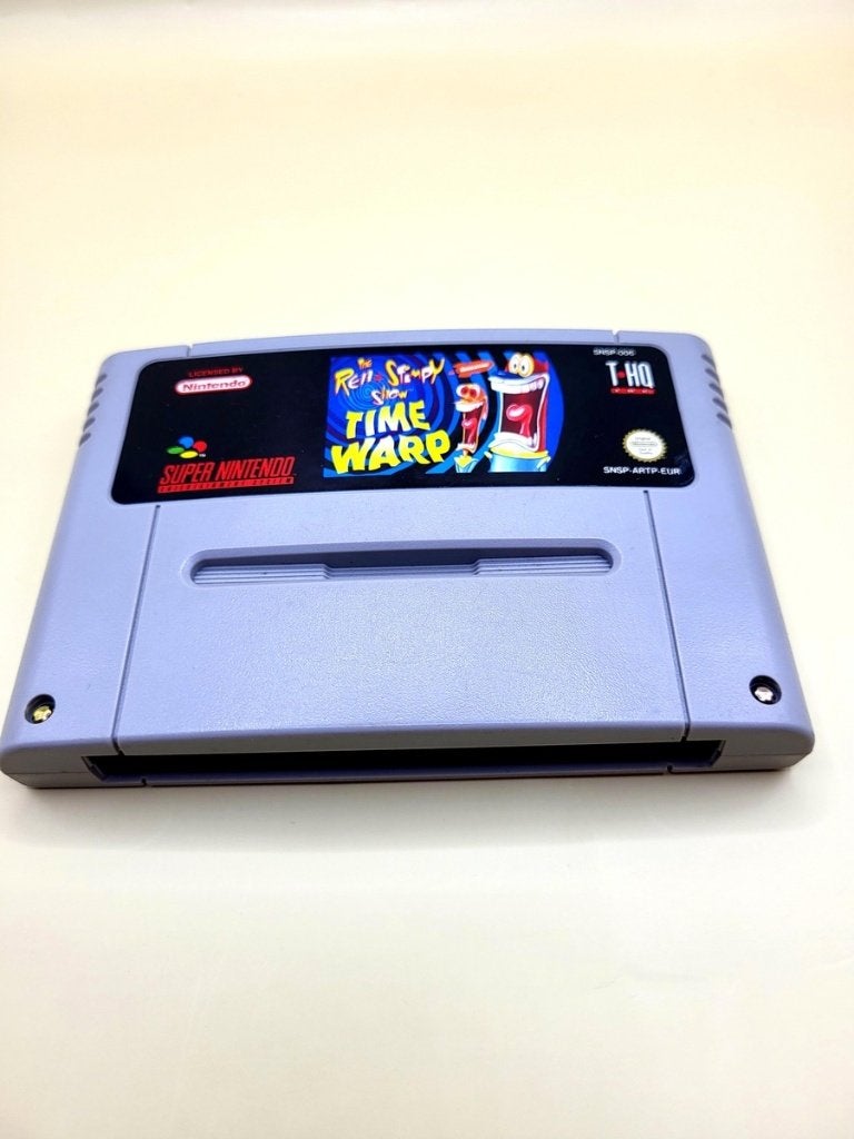 The Ren And Stimpy Show Time Warp - Super Nintendo - SNES, Nintendo support, 1 speler, Ophalen of Verzenden, Zo goed als nieuw