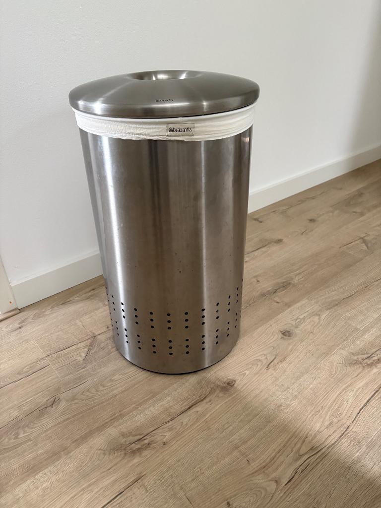 Brabantia wasmand inclusief waszak rvs, Ophalen of Verzenden, Gebruikt, Overige kleuren, Overige typen