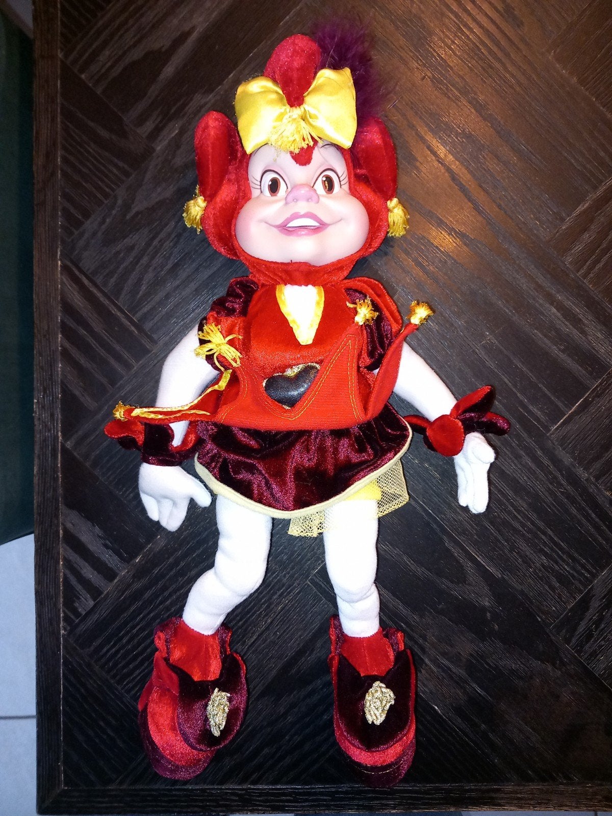 Pardijn knuffelpop efteling, ., Overige typen, Ophalen of Verzenden, Zo goed als nieuw