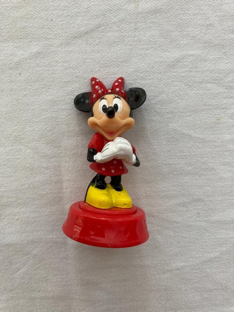 Bip minnie mouse poppetjes verzamel object als nieuw!, Ophalen of Verzenden, Mickey Mouse, Zo goed als nieuw, Beeldje of Figuurtje
