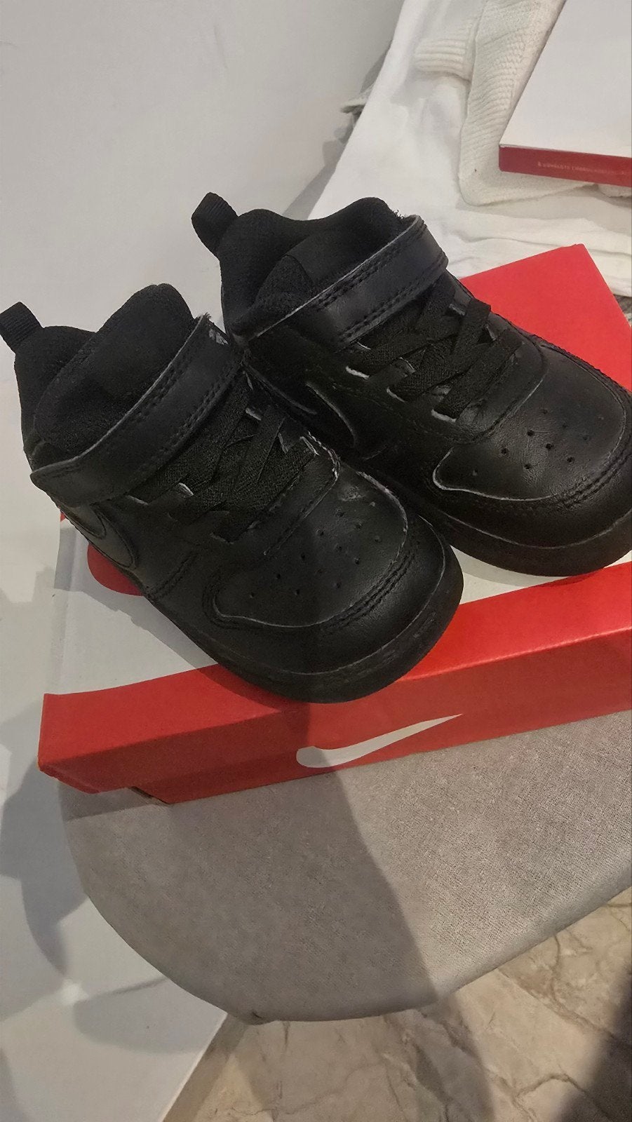 Nike Court Royale (TDV) babyschoenen - Zwart - Maat 25, Kinderen en Baby's, Babykleding | Schoentjes en Sokjes, Schoentjes, Jongetje of Meisje