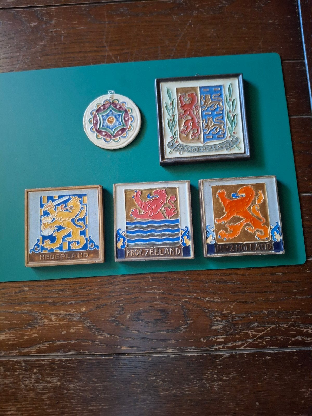 4 tegels   3 westraven  1 delft, Antiek en Kunst, Ophalen of Verzenden