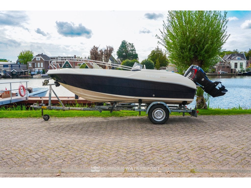 Prins Prins 460 + 60 PK Evinrude + trailer, Watersport en Boten, Niet ingevuld, Overige merken, Gebruikt, Niet ingevuld