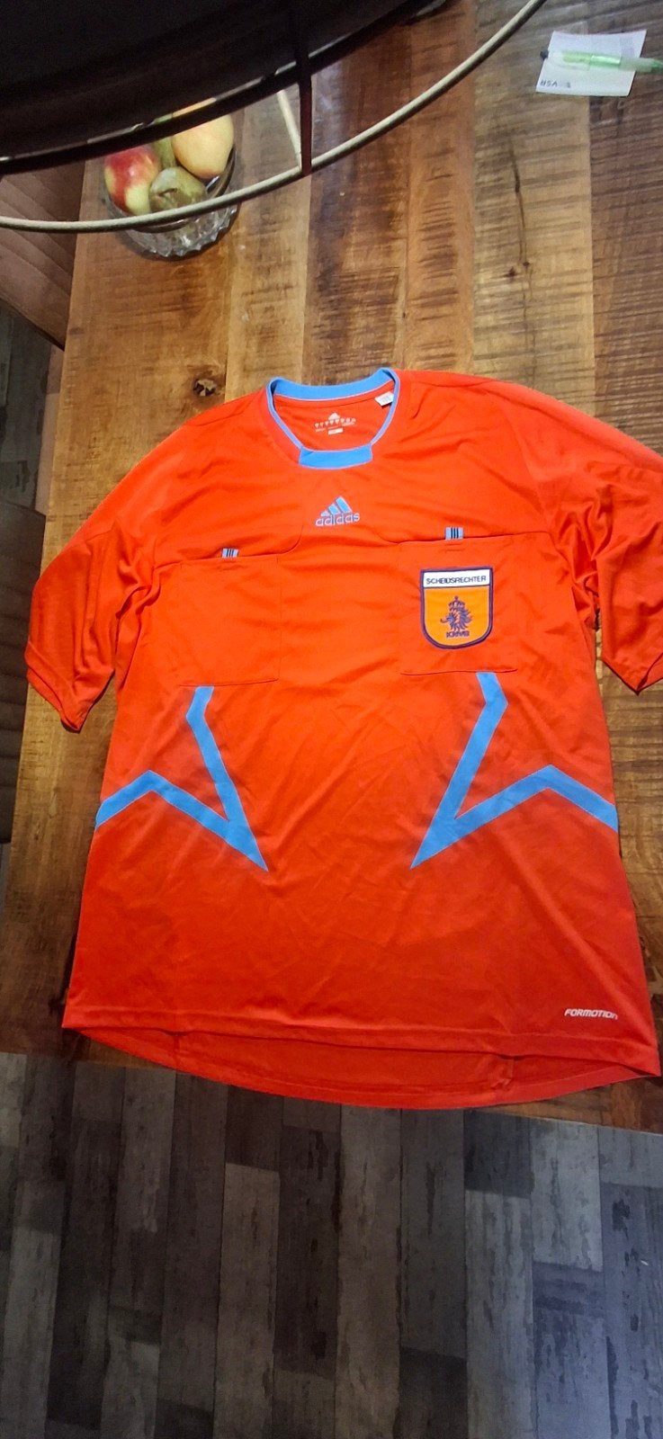 Adidas scheidsrechter shirt - Maat XL, Ophalen of Verzenden