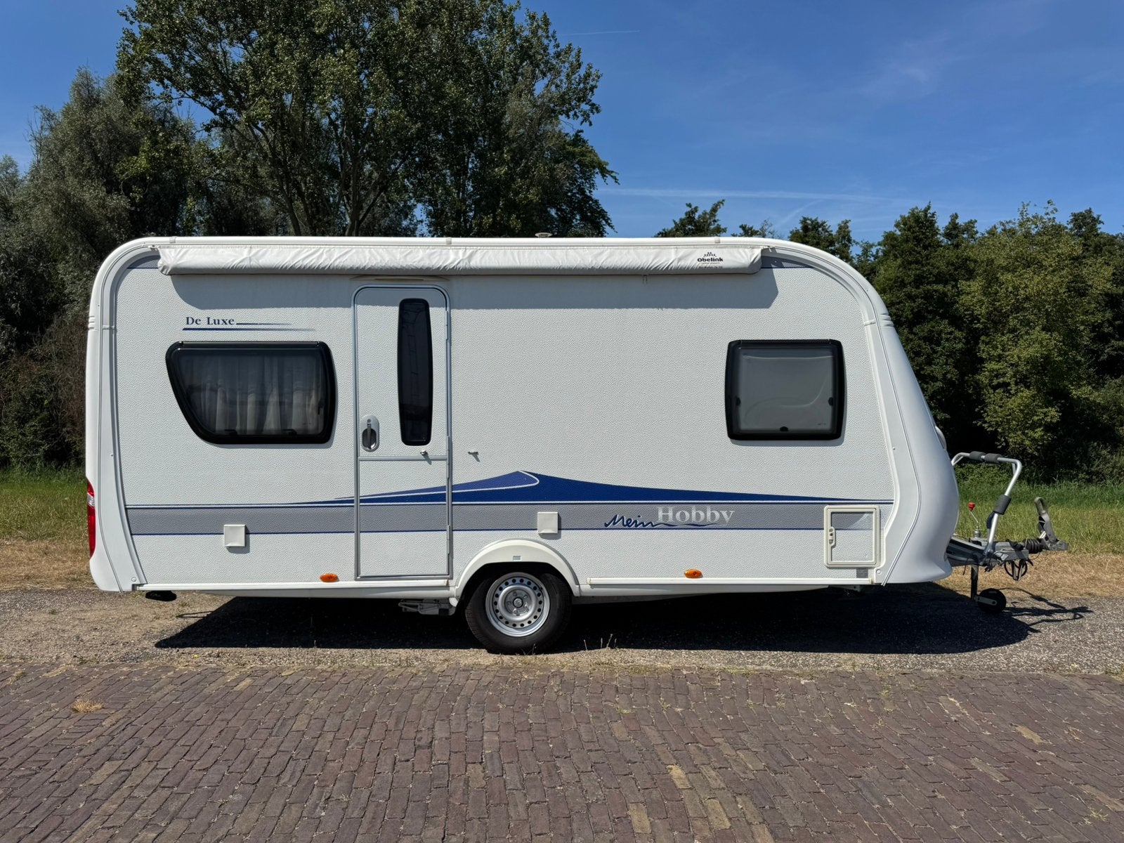 Hobby De Luxe 460 (2010) | Mover | Voortent | Frans bed, Rondzit, Hobby, Frans bed, Particulier