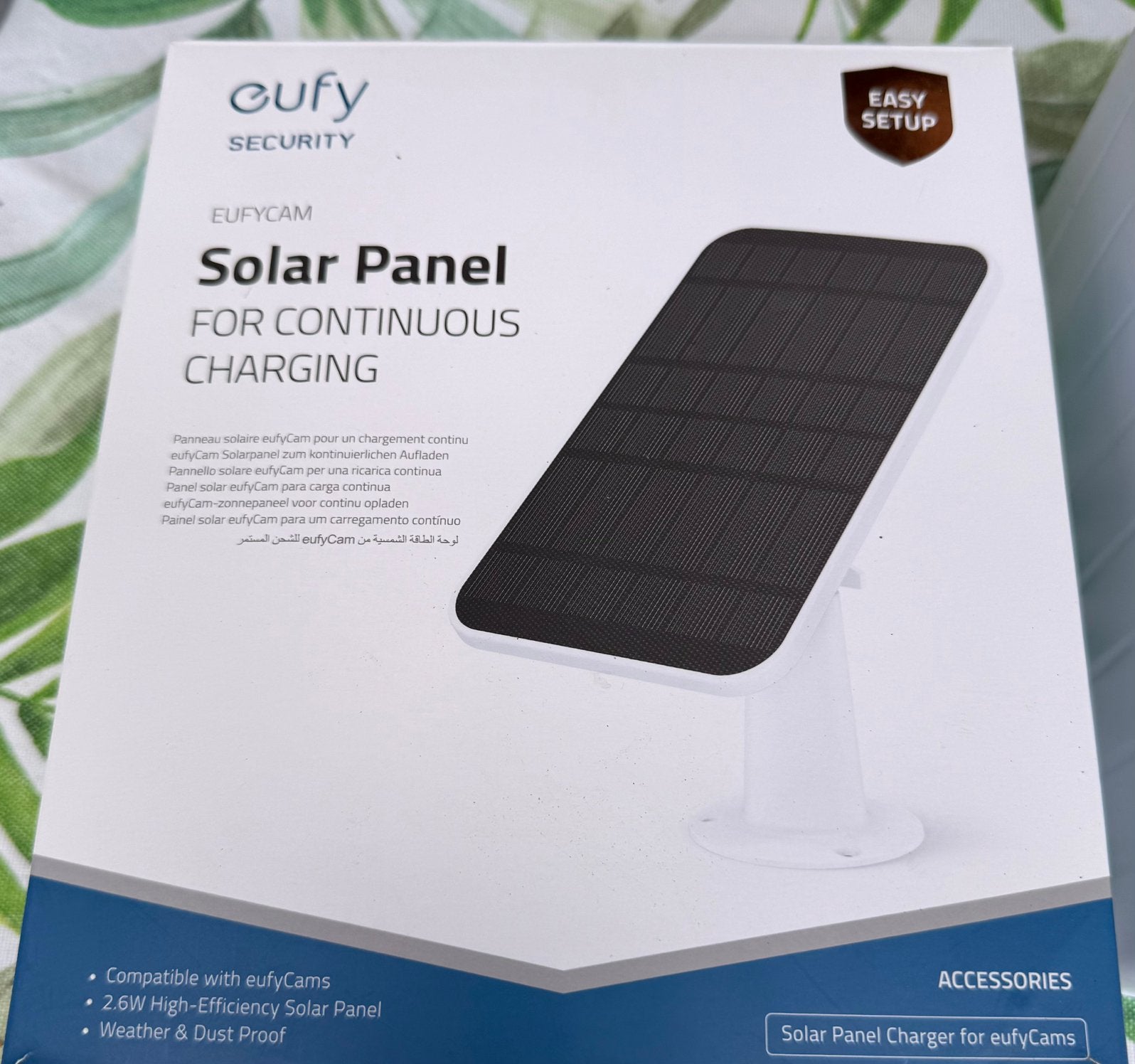 3 Eufy Zonnepanelen voor beveiligingscamera’s, Ophalen of Verzenden, Gebruikt