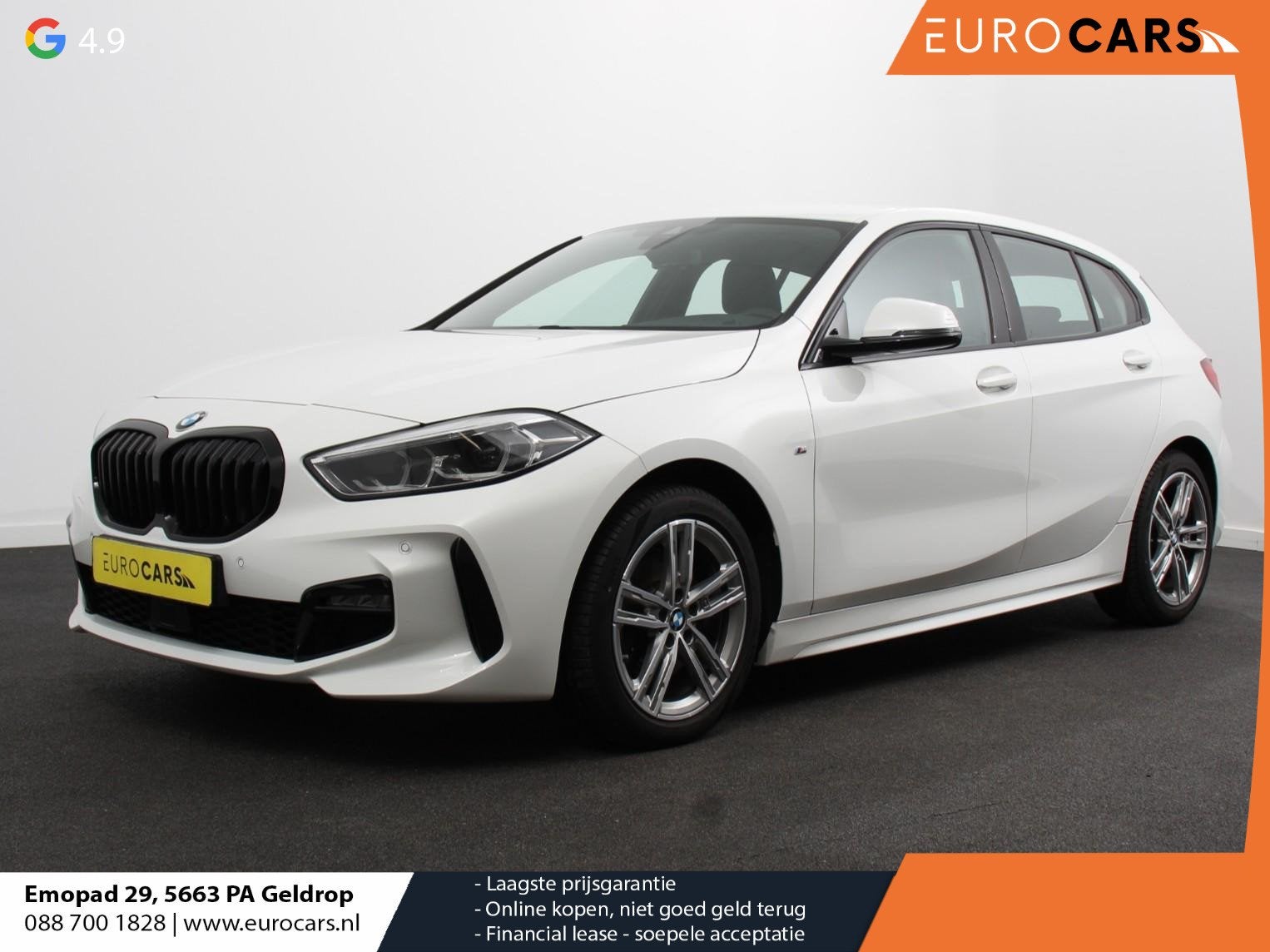 BMW 1-serie 118i M-Sport Automaat Digitale Cockpit Climate c, Auto's, BMW, Bedrijf, Te koop, 1-Serie, ABS, Airbags, Airconditioning
