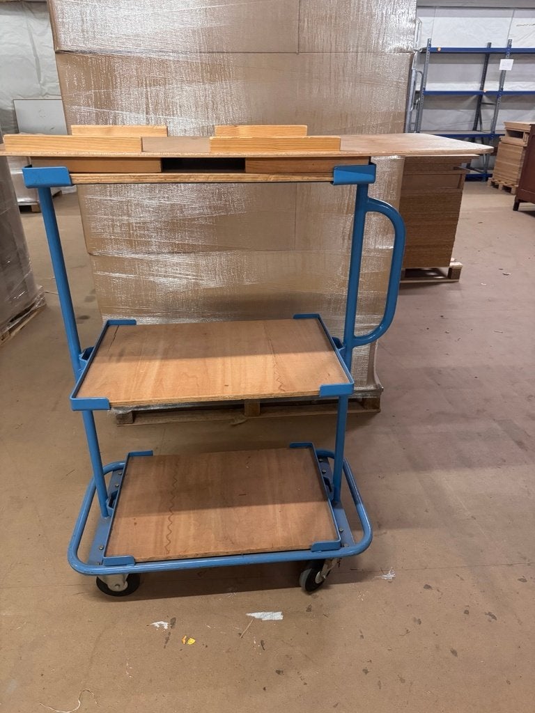 Professionele etagewagen / magazijnwagen – 5 stuks, Doe-het-zelf en Verbouw, Transportwagens, 100 liter of meer, Ophalen, Gebruikt