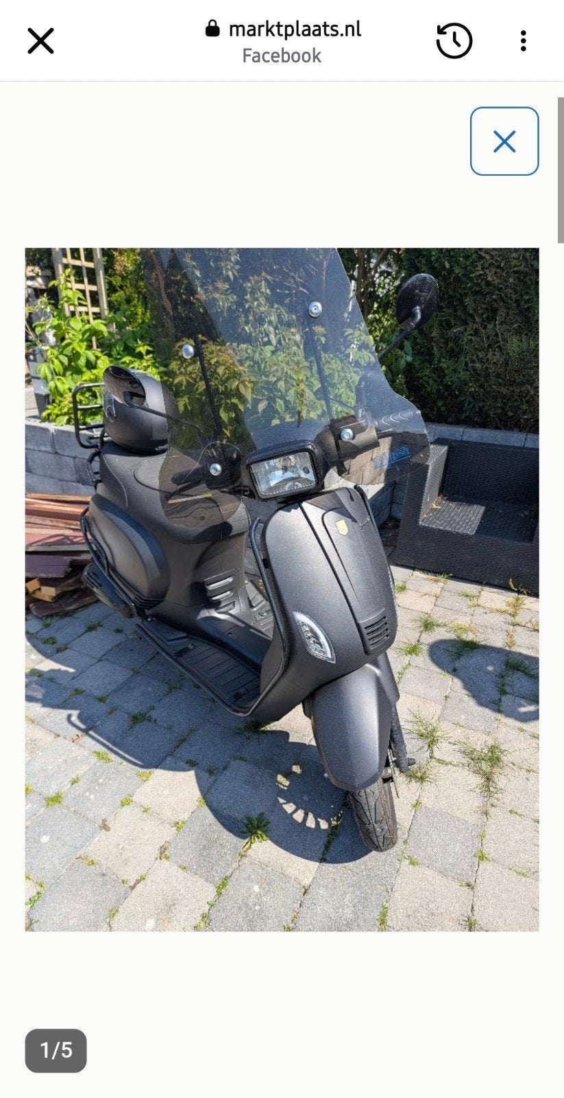 La Souris Sourini RS Scooter uit 2020 - Z.g.a.n. met extra's, Fietsen en Brommers, Snorfietsen en Snorscooters, Ophalen of Verzenden