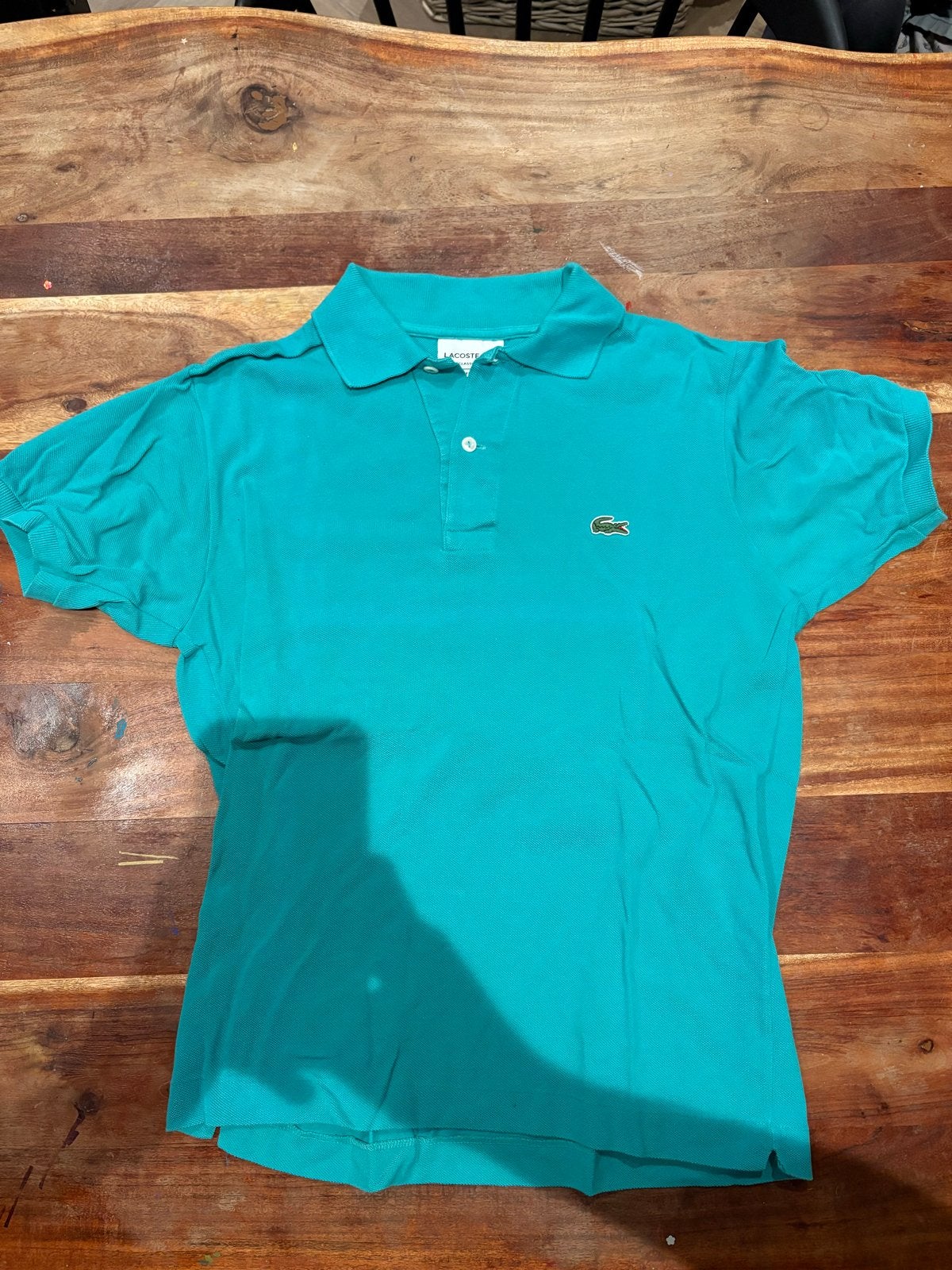 Originele Lacoste polo - XS - Groen, Ophalen of Verzenden, Zo goed als nieuw, Maat 46 (S) of kleiner, Groen