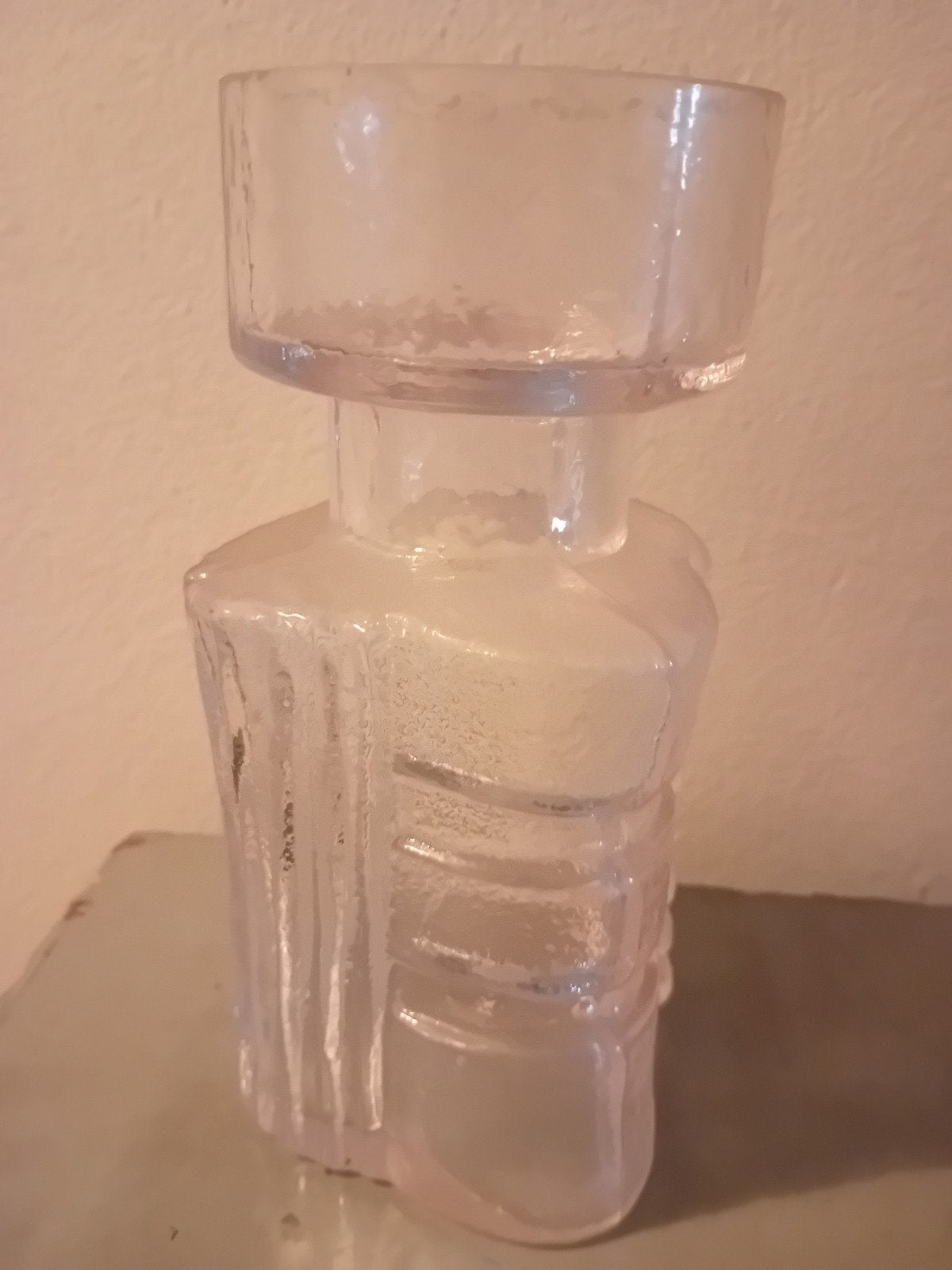 Olof Storm Glazen Kunst Vaas, Ophalen of Verzenden