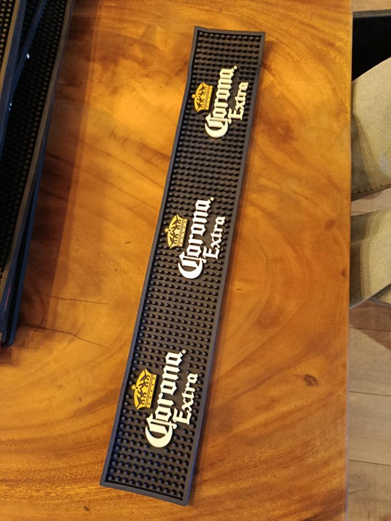 Corona barmat, Verzamelen, Ophalen of Verzenden, Reclamebord