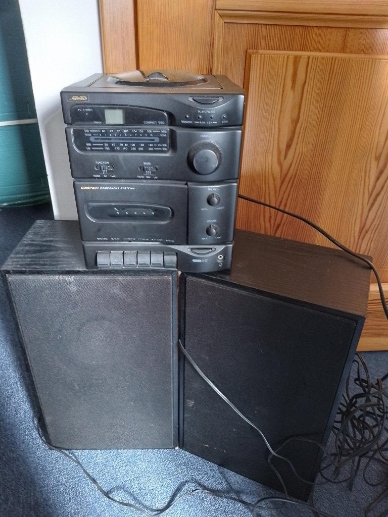 Supertech stereotoren, Audio, Tv en Foto, Overige merken, Gebruikt, Ophalen of Verzenden, Tuner of Radio