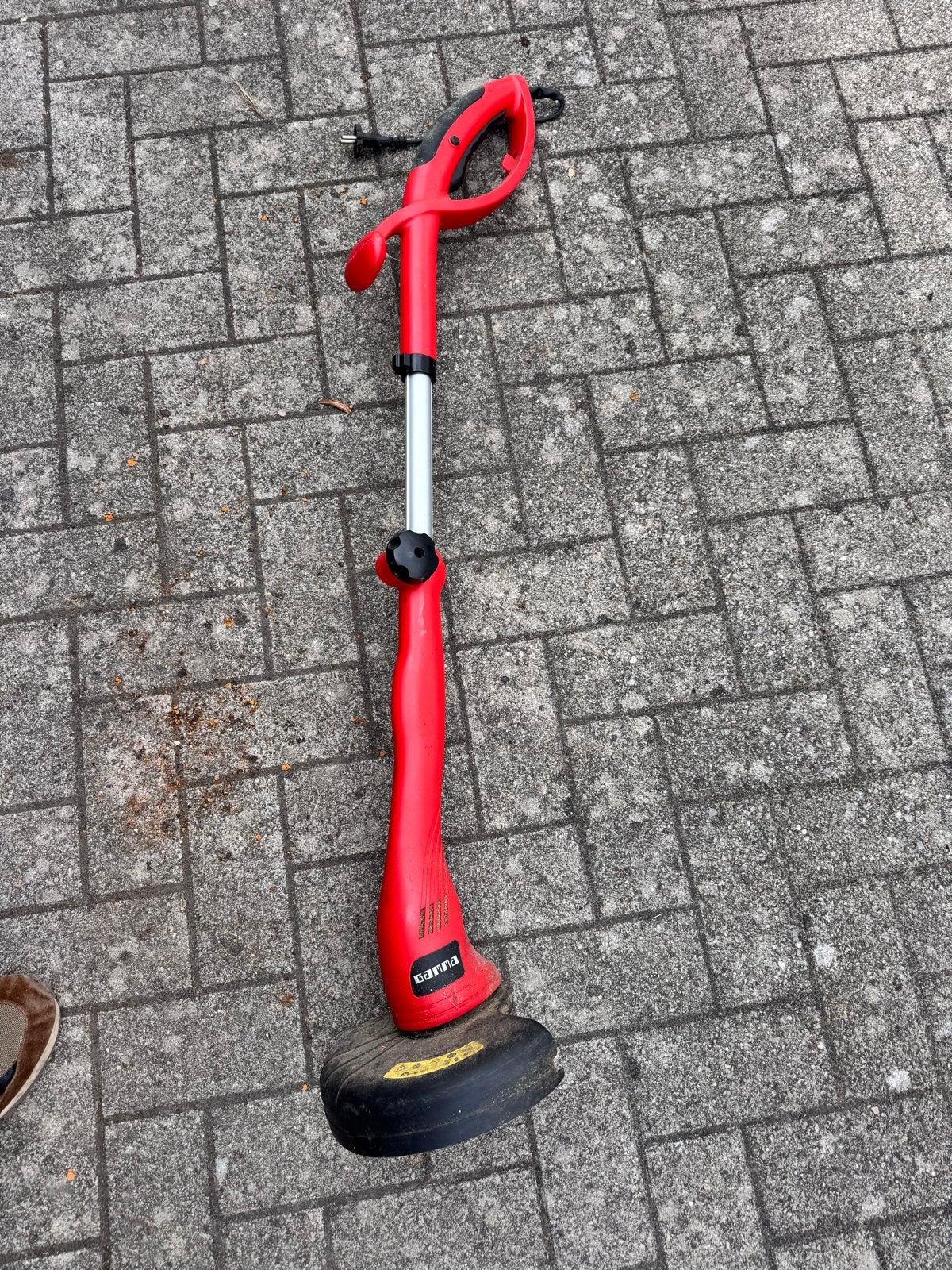 Gamma GT250T Elektrische Grastrimmer - Rood, Ophalen, Gebruikt, 10 tot 30 cm, Elektrisch