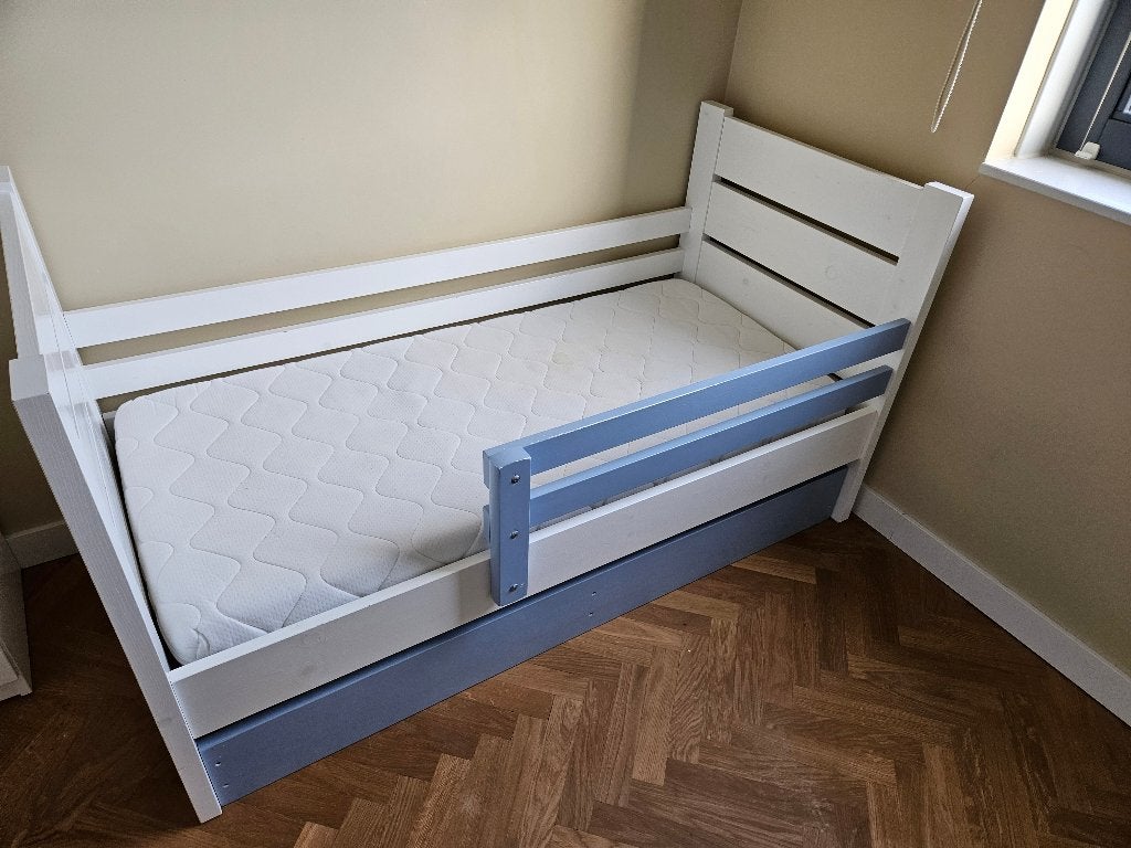 Rockwood Peuterbed Milly en Mo, Ophalen, Gebruikt, 70 tot 85 cm, 140 tot 160 cm