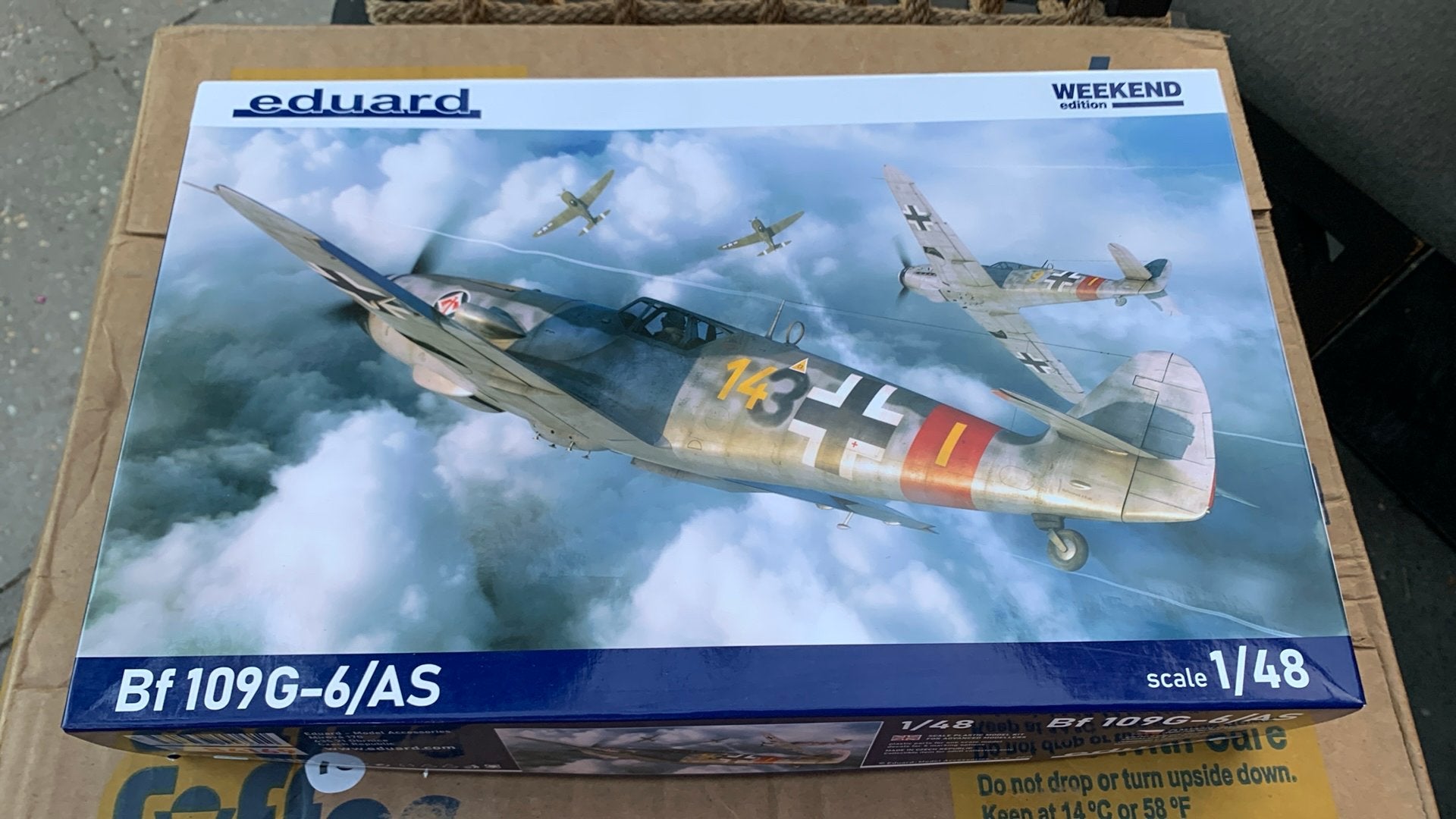 Eduard 1/48 ME Bf 109 G-6, Overige merken, Nieuw, Ophalen of Verzenden, Groter dan 1:72