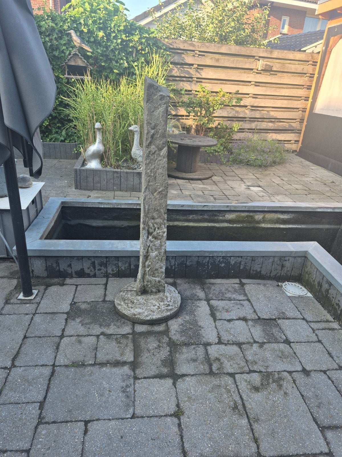 Fontijn waterornament waterpartij zeer mooi, Tuin en Terras, Waterpartijen en Fonteinen, Ophalen, Waterornament