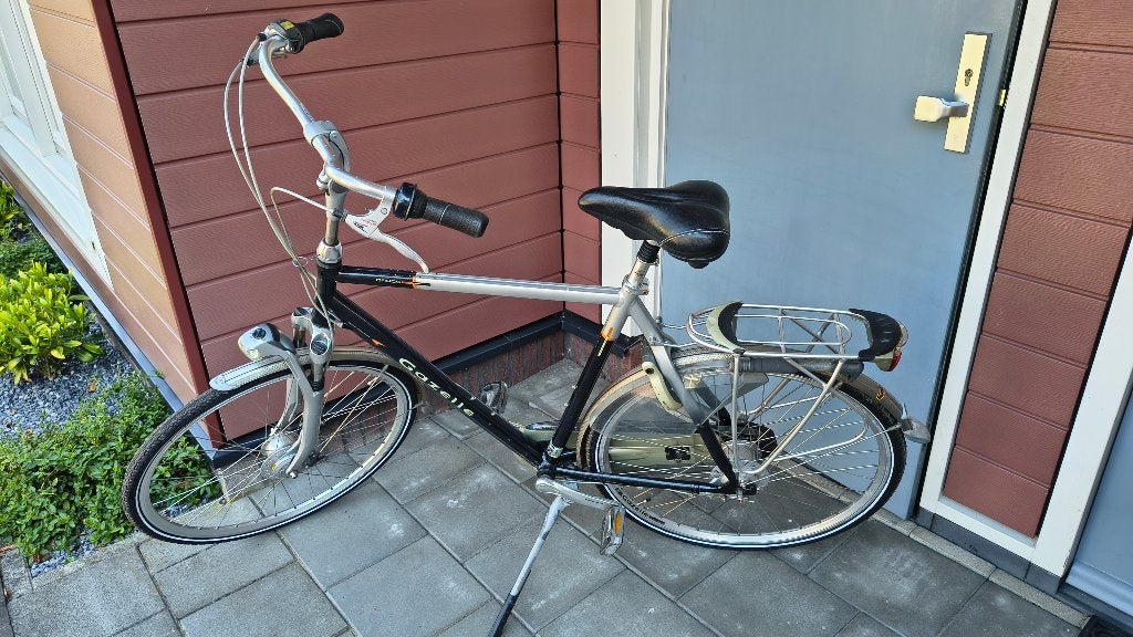 Mooie goed onderhouden Gazelle Davos 61cm herenfiets, Ophalen, Versnellingen, Zo goed als nieuw, 61 tot 65 cm