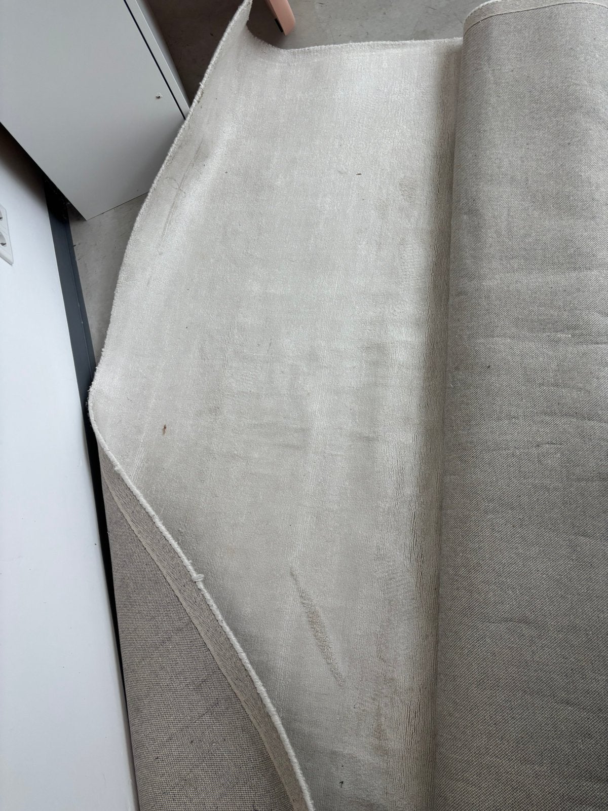 Handgeweven viscose vloerkleed westwing, Ophalen, Zo goed als nieuw, Rechthoekig, 200 cm of meer