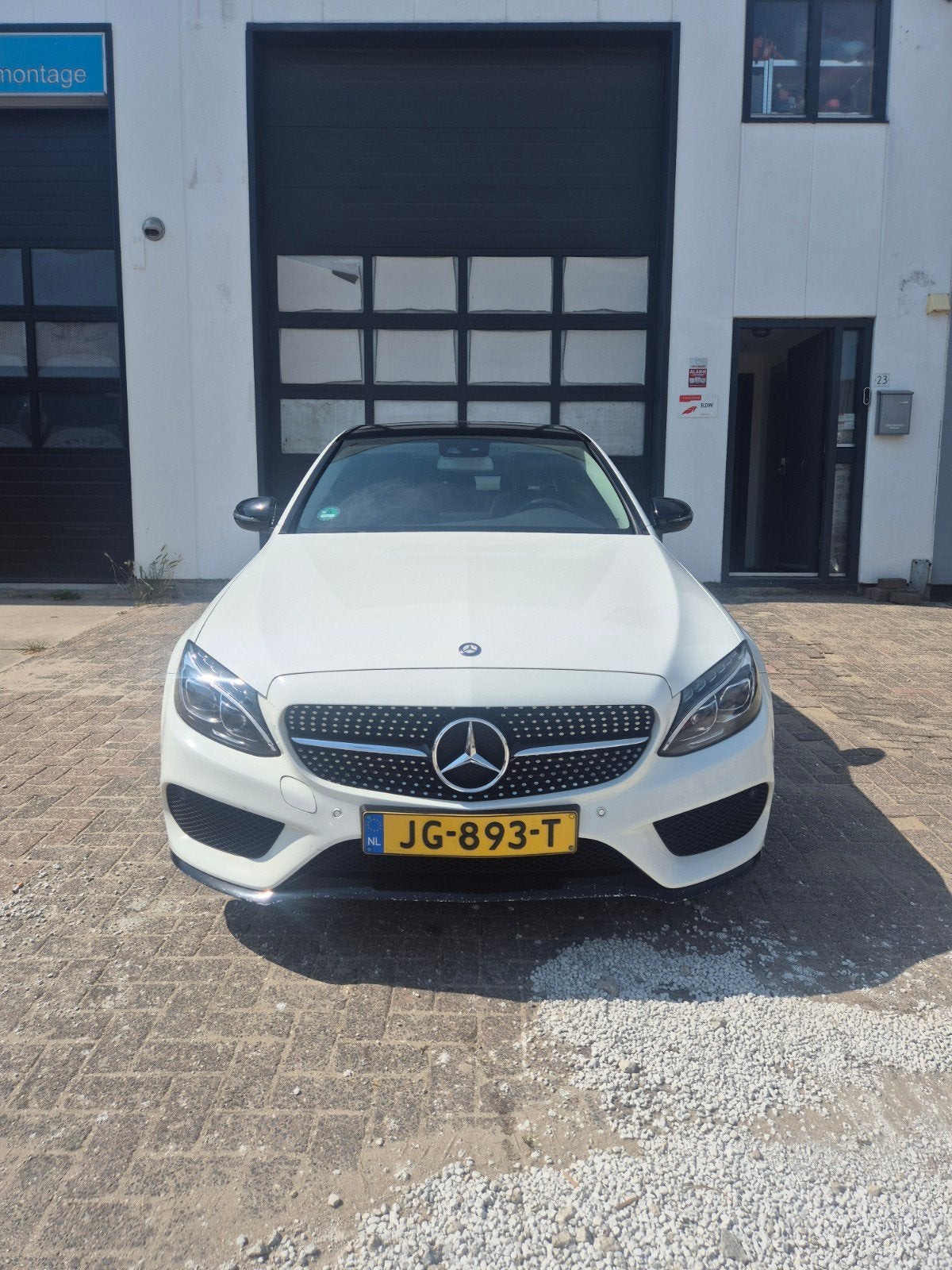 Mercedes-Benz C-Klasse C350 e Plug-in Hybrid 279pk 7G-TRONIC, Auto's, Automaat, Achterwielaandrijving, Zwart, Wit