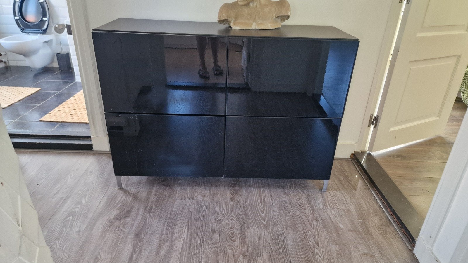 IKEA Besta kast 120x40x85 cm - Zelf afhalen in Veendam, Gebruikt, 100 tot 150 cm, Ophalen of Verzenden, 25 tot 50 cm