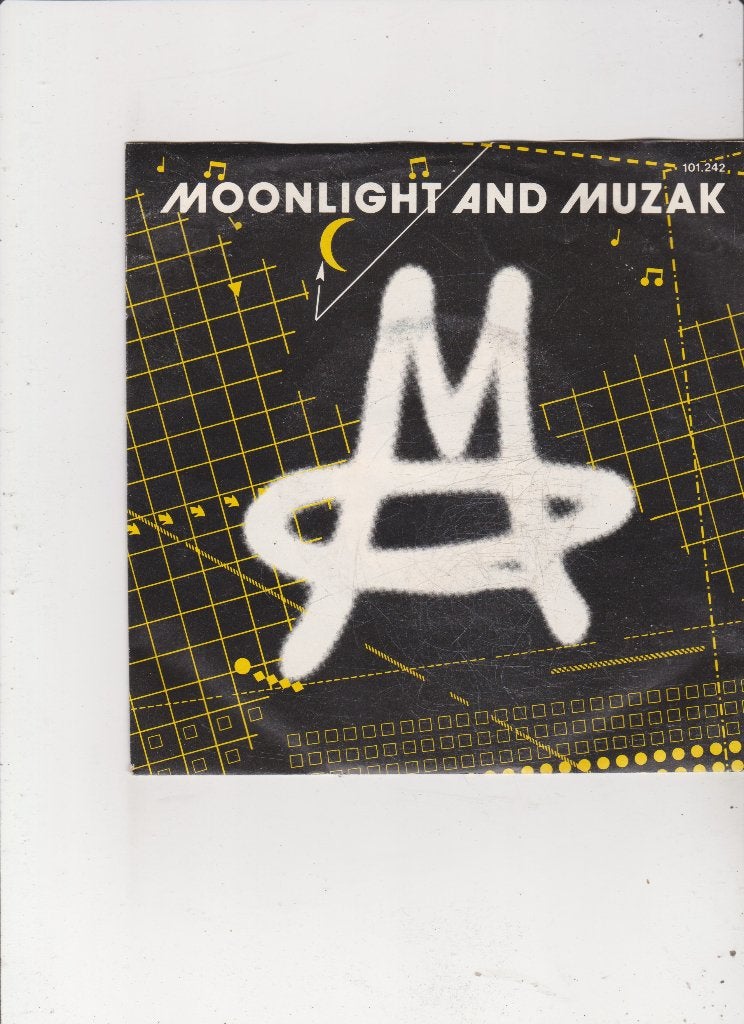Single M - Moonlight and muzak, Gebruikt, 7 inch, Single, Dance