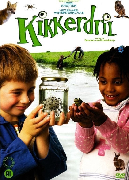 DVD Kikkerdril (regie Simone van Dusseldorp), Avontuur, Alle leeftijden, Ophalen of Verzenden, Zo goed als nieuw