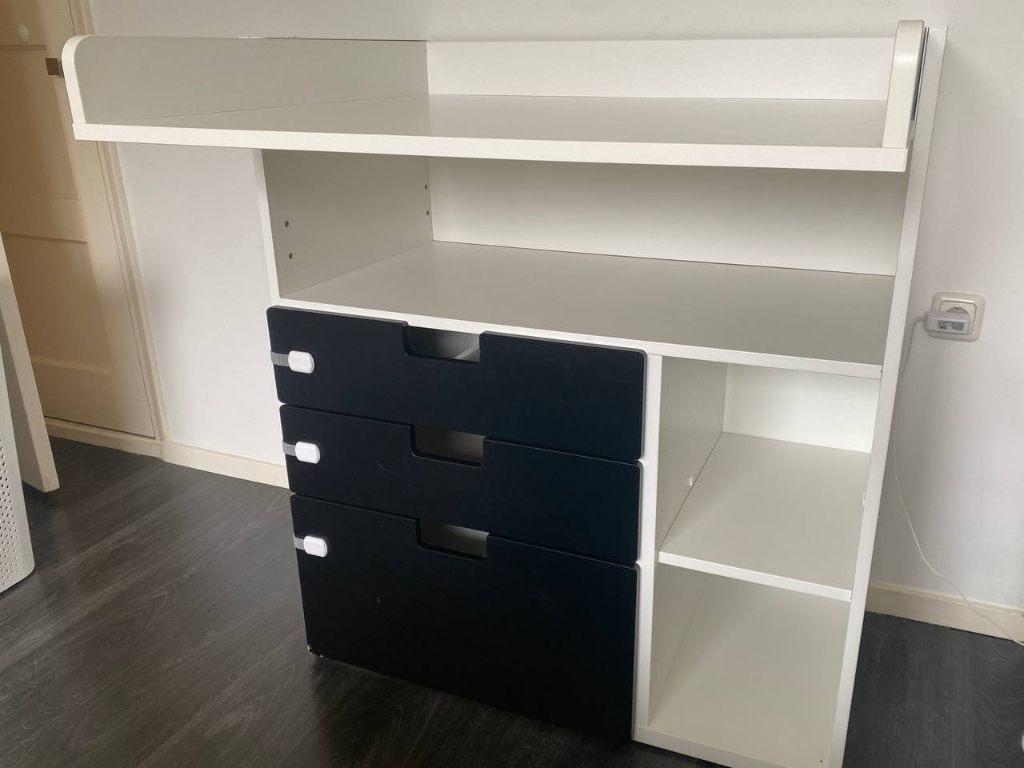 IKEA Stuva commode/bureau | 3 lades | Geleen, Kinderen en Baby's, Kinderkamer | Commodes en Kasten, Ophalen, Gebruikt, 70 cm of meer