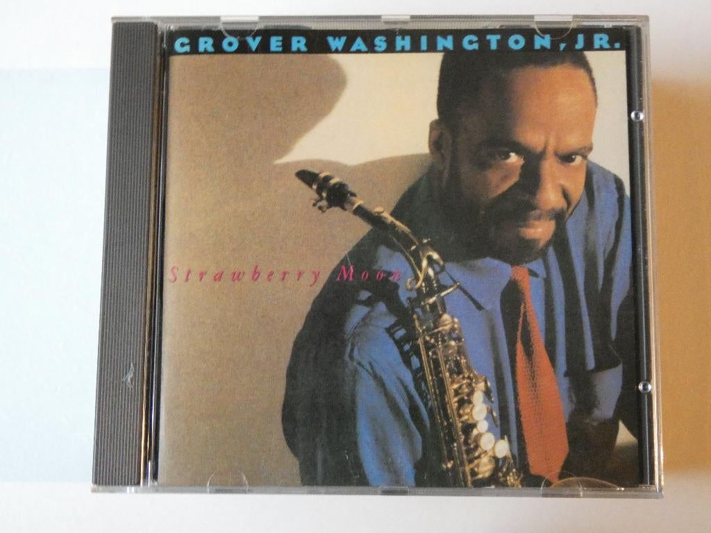 Grover Washington, Jr. - Strawberry Moon, Verzenden, 1980 tot heden, Gebruikt, Jazz