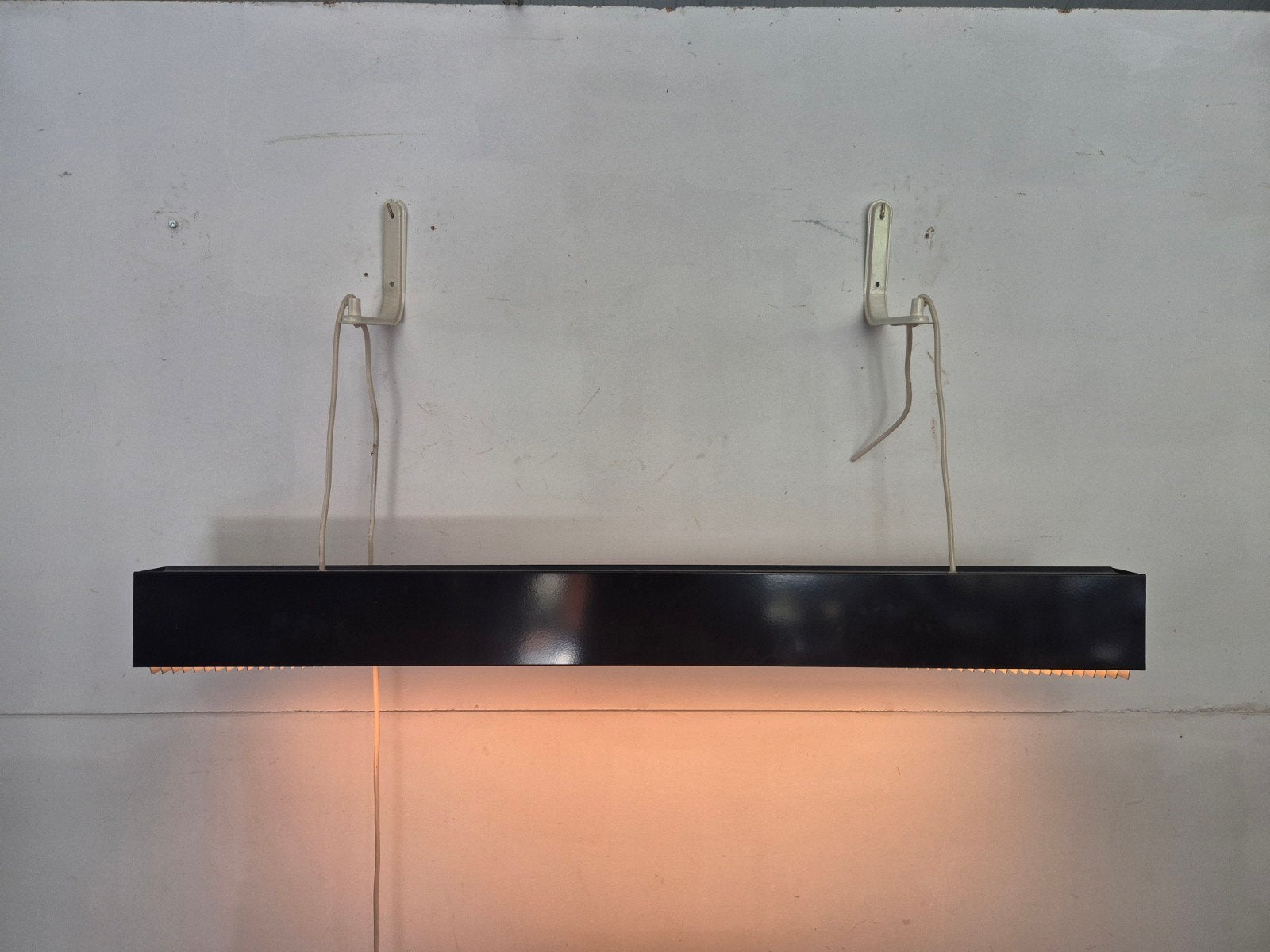 vintage architecten tl balklamp zwart, Ophalen, Onbekend, Onbekend, Onbekend