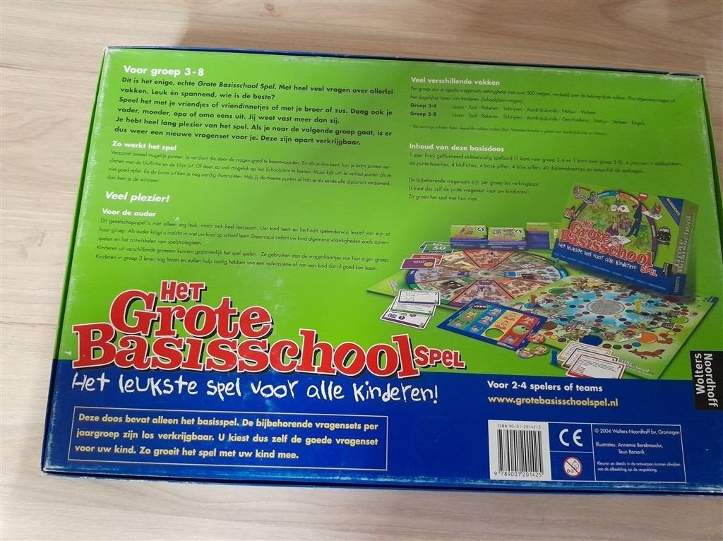 het grote basisschoolspel [s1205], Verzenden, Zo goed als nieuw