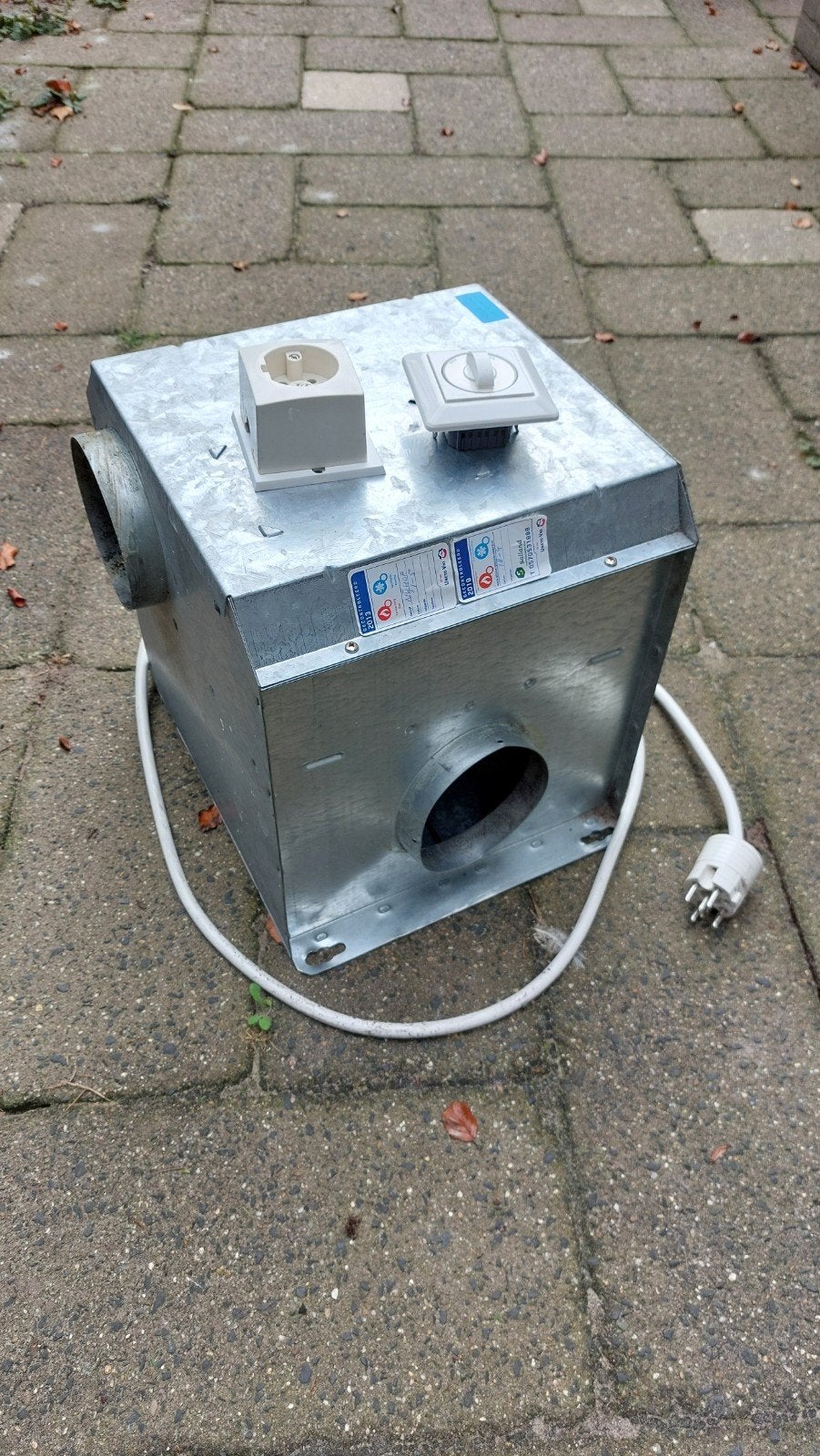 Centrale afzuig unit    J.E. Stork Ventilator/Afzuiger ME.16