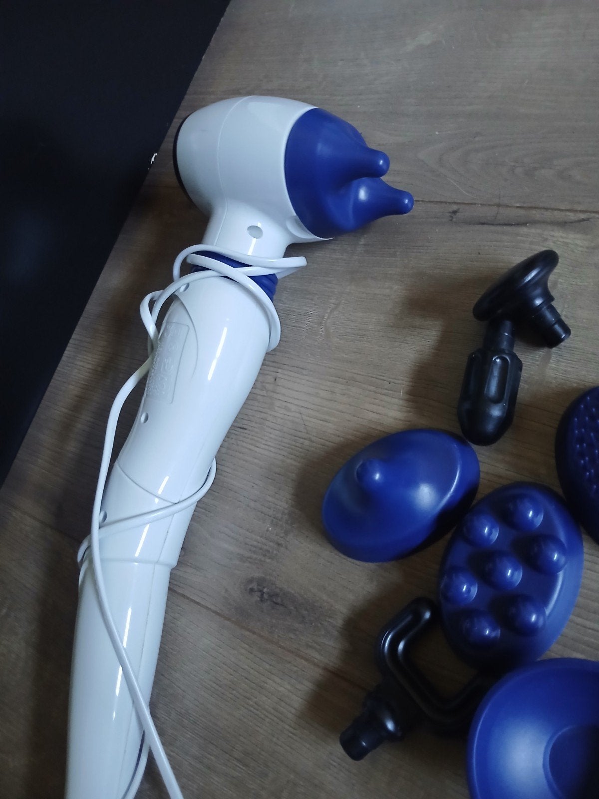 Lifetec massageapparaat met diverse opzetstukken, Ophalen of Verzenden, Gebruikt, Overige typen