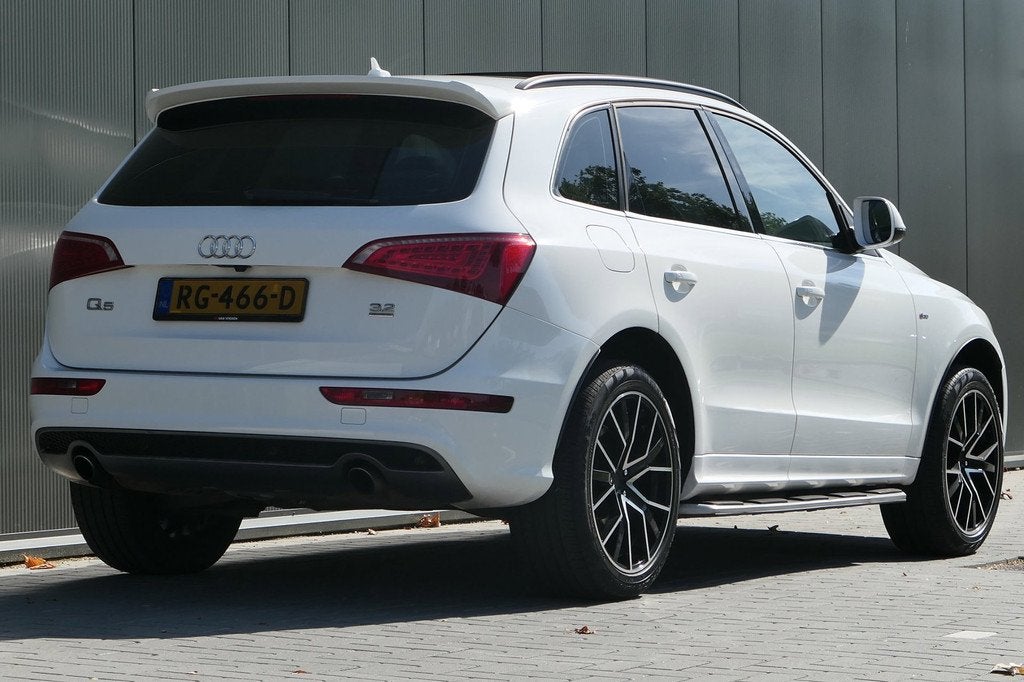 Audi Q5 3.2 FSI quattro S-Line Pano Achteruitrijcamera Elekt, Euro 5, Gebruikt, Zwart, Q5