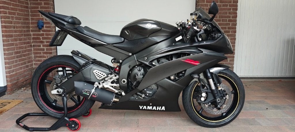Strakke Yamaha R6 RJ15 2008, 3e! eigenaar, LED Verlichting, 4 cilinders, Gebruikt, Super Sport