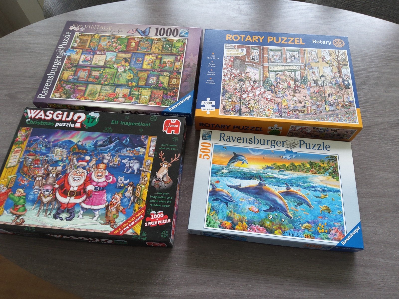 Legpuzzels, Ophalen, 500 t/m 1500 stukjes, Gebruikt