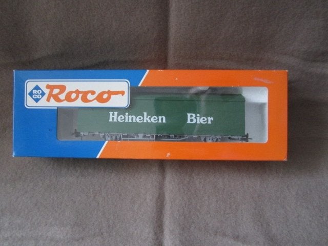 Heineken wagon Roco 46309 H0 HO, Hobby en Vrije tijd, Gelijkstroom, Wagon, Ophalen of Verzenden, Zo goed als nieuw