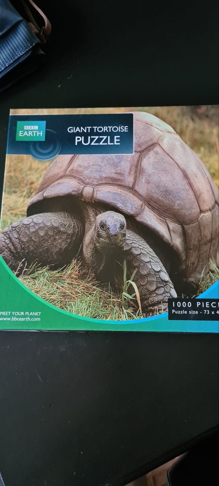 BBC Earth Giant Tortoise Legpuzzel - 1000 stukjes, compleet, Hobby en Vrije tijd, Denksport en Puzzels, Ophalen of Verzenden, 500 t/m 1500 stukjes