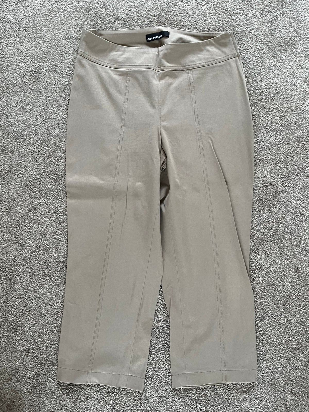 Beige Cambio stretch broek, Maat 38/40 (M), Beige, Ophalen of Verzenden, Zo goed als nieuw