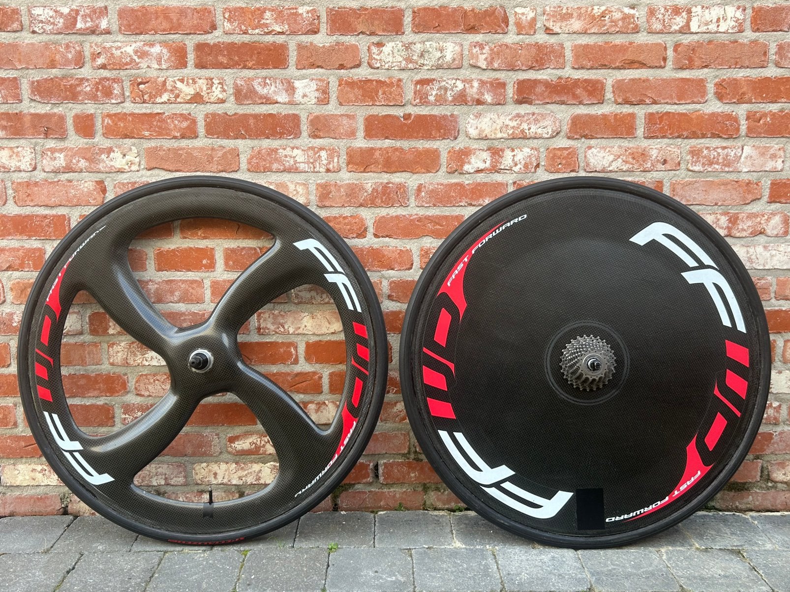 Full carbon FFWD wiesel (4-spaak & vol wiel), Wiel, Ophalen of Verzenden, Zo goed als nieuw, Racefiets