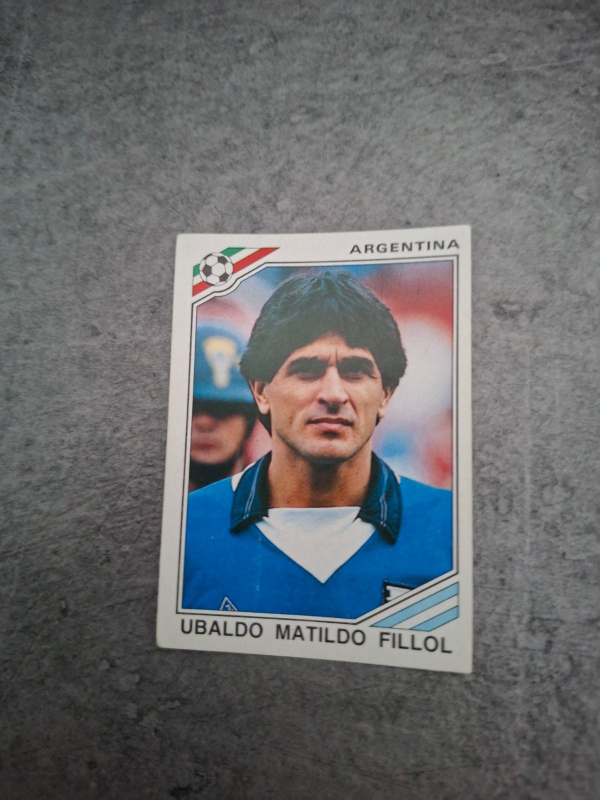 Panini sticker WK 86 Mexico.Ubaldo Matildo Fillol Argentinië, Verzenden, Zo goed als nieuw, Sticker